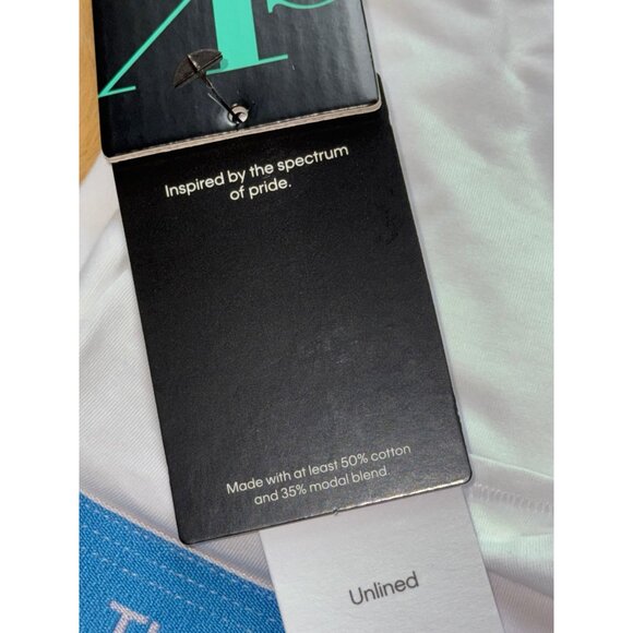 Calvin Klein Women's This Is Love Colorblock Unlined Bralette, White, XS, NWT - Picture 4 of 5